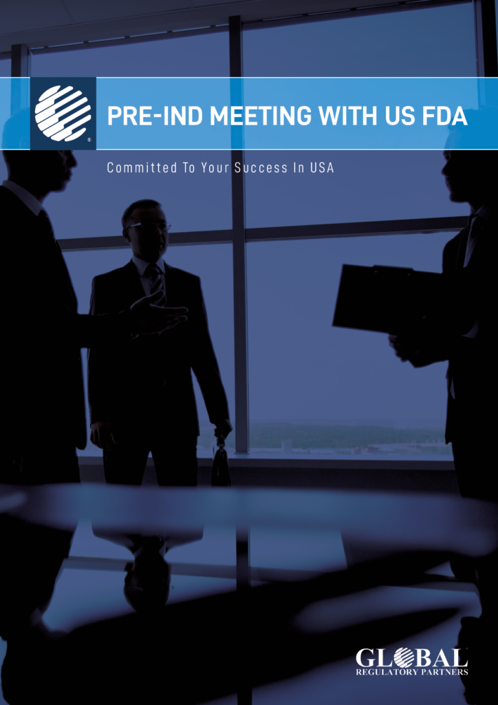 RE-IND MEETING WITH US FDA